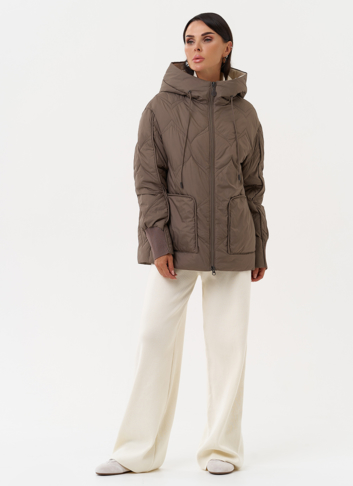 Женская куртка с капюшоном