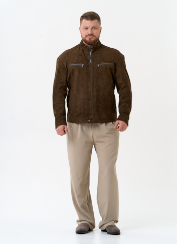 Мужская куртка из натуральной замши