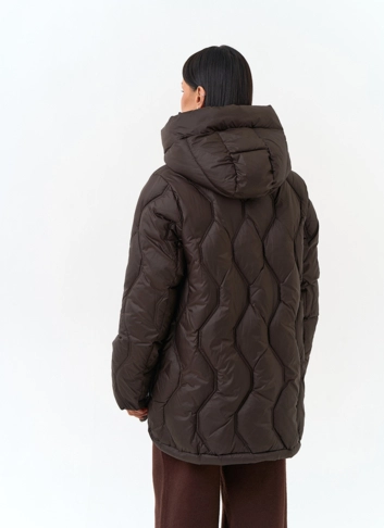 Женская куртка с капюшоном фото