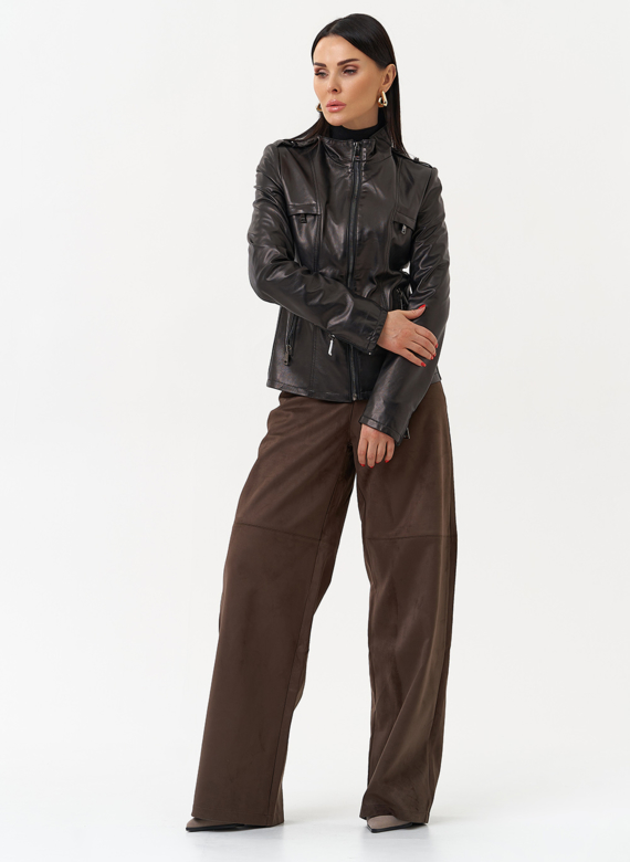 Женская кожаная куртка