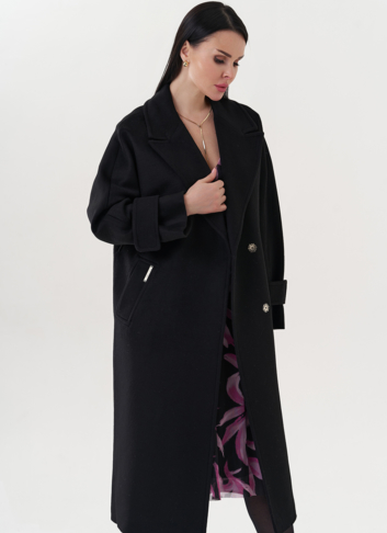 Пальто с английским воротником