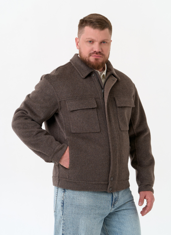 Мужское укороченное пальто